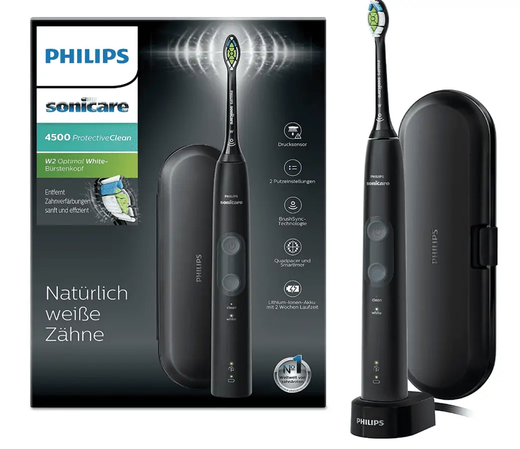 Philips Sonicare ProtectiveClean 4500 Elektrische Schallzahnbürste HX6830/53 für 69,99 € inkl. Versand