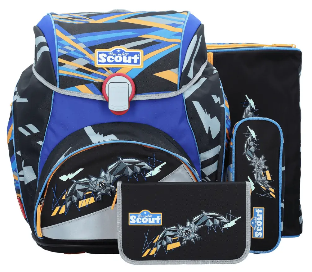 Scout Alpha Schulranzen-Set „Bat Robot“ 4-teilig 129,99 €  inkl. Versand statt 154,95 €