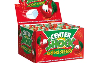 Center Shock Rolling Cherry 1 Box mit 100 Kaugummis Kirsche Mix extra sauer   Amazon.de  Lebensmit