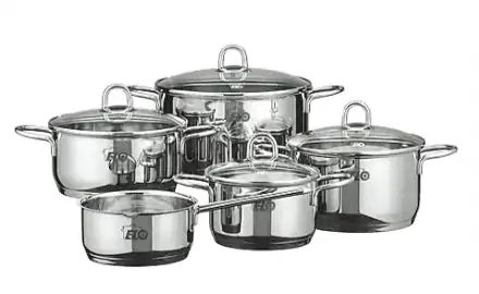 Elo Rubin Topfset 5 tlg. für 55,00 € inkl. Versand (statt 86,30 €)