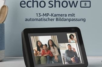 Echo Show 8 2 Generation 2021 HD Smart Display mit Alexa und 13 MP Kamera Anthrazit Zertifiziert und generalueberholt Amazon de Amazon Geraete Zubehoer