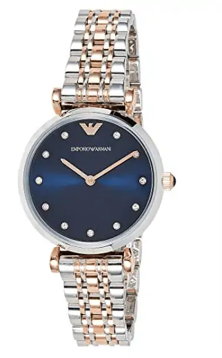 Emporio Armani AR11092 Damen Analog Quarz Uhr für 99,90 € inkl. Versand (statt 179,00 €)