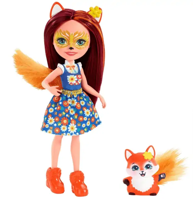 Enchantimals FXM71 – Felicity Fox Puppe & Flick-Figur für 3,58 € inkl. Prime-Versand (statt 9,99 €)