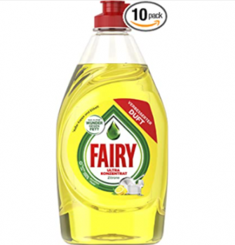 Fairy Zitrone Ultra Konzentrat Hand Geschirrspuelmittel 10er Pack 10 x 450 ml Amazon de Drogerie Koerperpflege