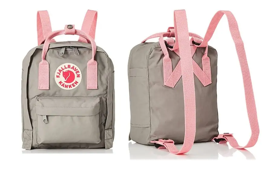 Fjällräven Kånken Mini Rucksack in fog / pink (7 Liter) für 46,96 € inkl. Versand statt 63,18 €