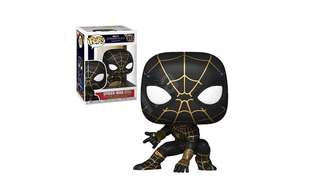 Funko Pop Spider Man Black Gold Suit