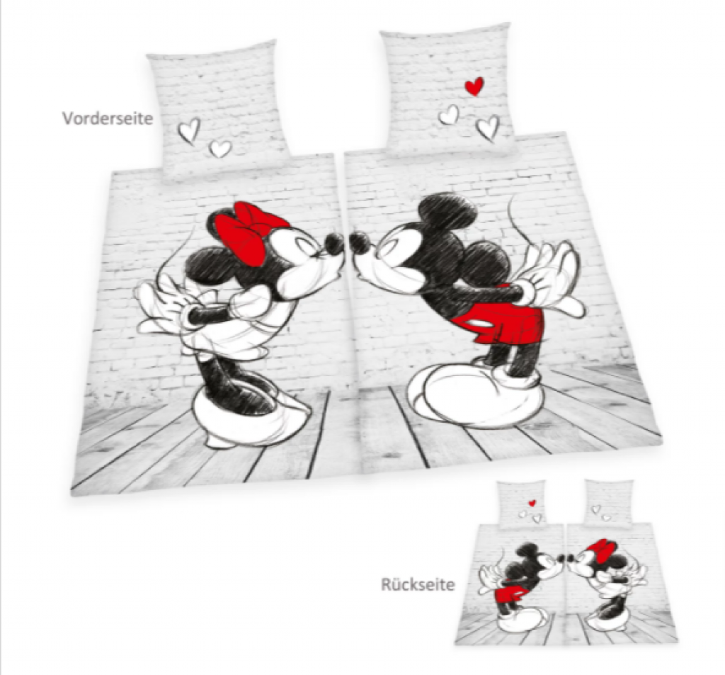 Herding Bettwäsche Minnie Und Mickey Mouse