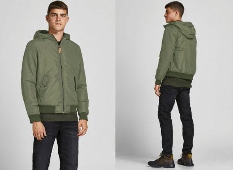 Jack Jones Bomberjacke FLYNN HODDED BOMBER