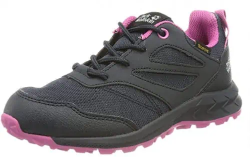 Jack Wolfskin Unisex Kinder Woodland Texapore Low K Walking-Schuh (Gr. 26 & 28 bis 34,37) für 26,95 € inkl. Prime-Versand