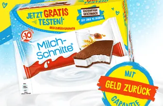 Jetzt Milch Schnitte gratis testen kinder Deutschland