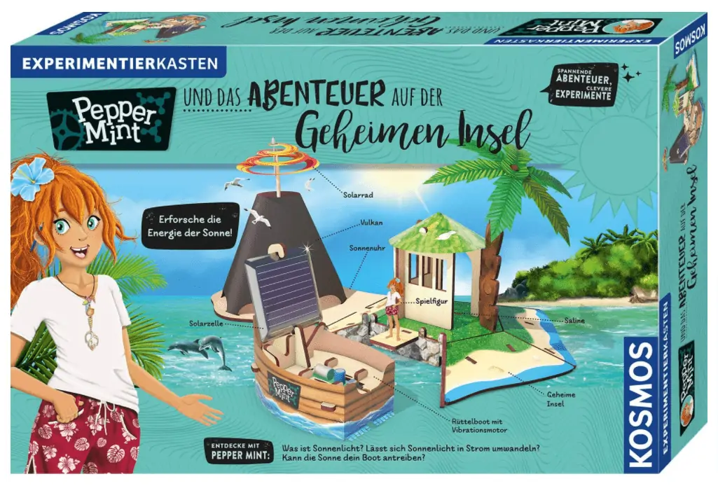 KOSMOS 606084 Pepper Mint und das Abenteuer auf der Geheimen Insel für 14,99 € inkl. Prime-Versand (statt 25,98 €)