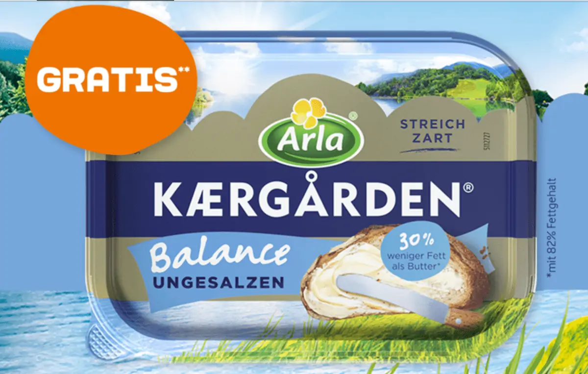 Arla Kærgården® Gratis Testen dank Cashback
