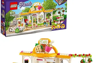 LEGO 41444 Friends Heartlake City Bio Cafe Set Restaurant Spielzeug ab 6 Jahren mit Mia und Anderen