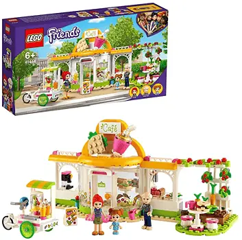 LEGO 41444 Friends Heartlake City Bio Cafe Set Restaurant Spielzeug ab 6 Jahren mit Mia und Anderen