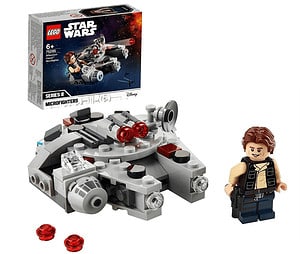 Lego 75295 Star Wars Millennium Falcon Microfighter Spielzeug Mit Han Solo Minifigur Für 6 Jährige J