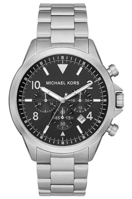 Michael Kors Herrenuhr GAGE, 45mm Gehäusegröße, Chronographenwerk für 111,00 € inkl. Prime-Versand statt 192,51 €