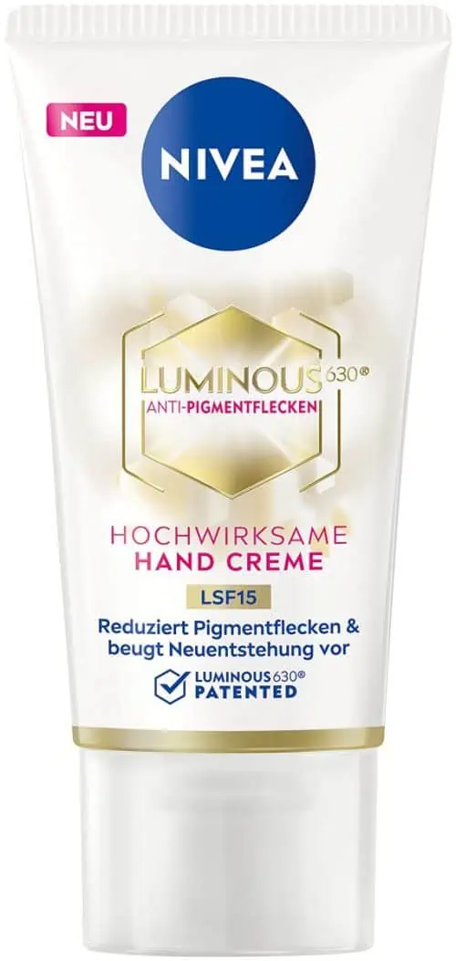 NIVEA Luminous 630 Hand Creme LSF15 ab 2,84 € inkl. Prime-Versand