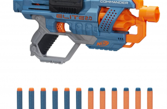 Nerf Elite 2 Commander RD 6 Blaster 12 Nerf Darts 6 Dart Rotationstrommel Tactical Rail Steckschi