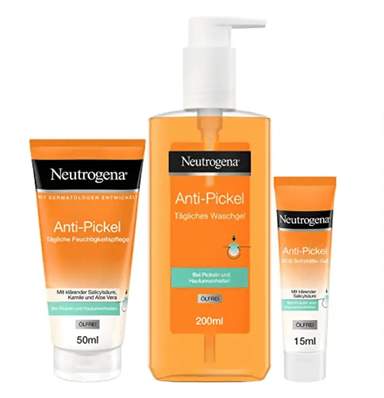 Neutrogena Anti-Pickel Set mit Tägliches Waschgel (200 ml) ab 9,97 € inkl. Prime-Versand (statt 15,99 €)