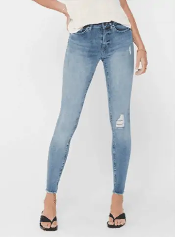 ONLY Damen Skinny-Knöcheljeans für 17,49 € inkl. Prime-Versand