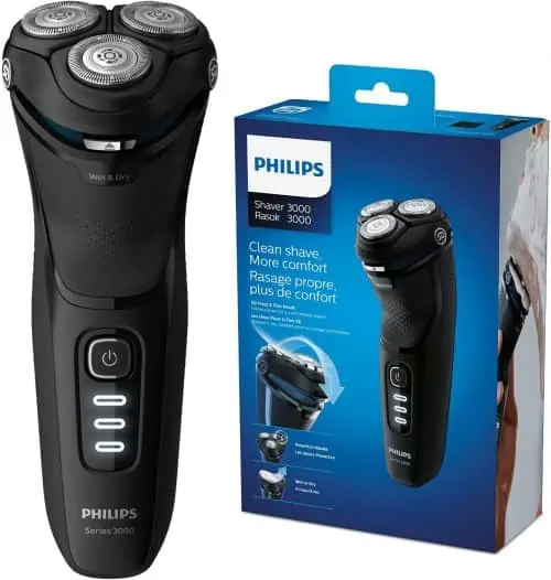 Philips Rasierer Series 3000 Elektrischer Nass- und Trockenrasierer (Modell S3233/52) für 52,99 € inkl. Prime-Versand (statt 65,99 €)
