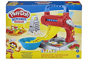 Play Doh Kitchen Creations Super Nudelmaschine Spielset Fuer Kinder Ab 3 Jahren Mit 5 Farben Amazon.