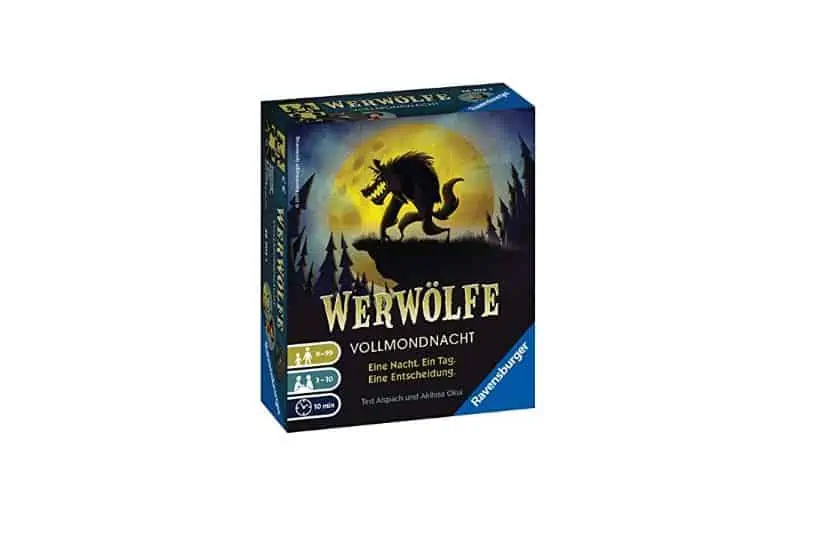 Ravensburger 26703 – Werwölfe – Vollmondnacht (ab 9 Jahren, 3-10 Spieler) für 5,49 € [Prime] statt 8,64 €