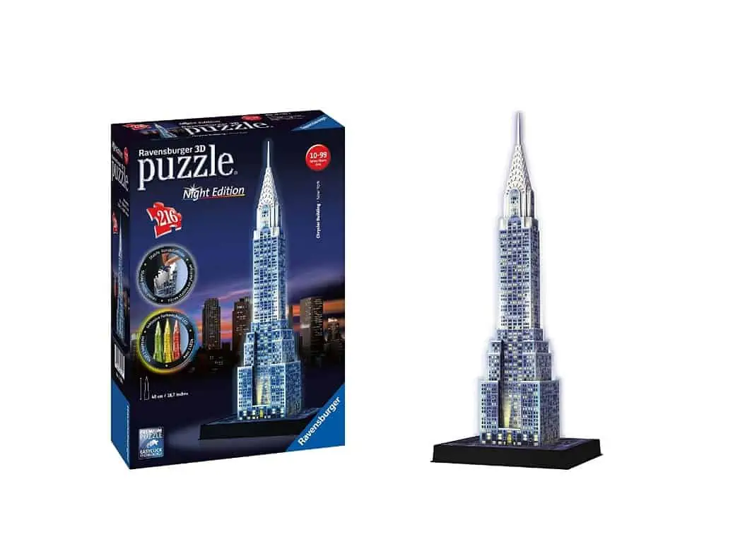 Ravensburger Chrysler Building Night Edition 3D Puzzle für 17,99 € [Prime] statt 29,30 €