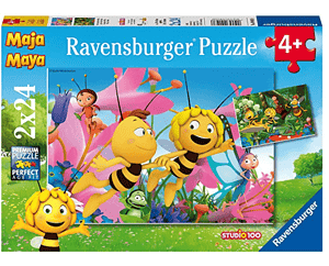 Ravensburger Kinderpuzzle 09093 Die Kleine Biene Maja Puzzle Fuer Kinder Ab 4 Jahren Biene Maja