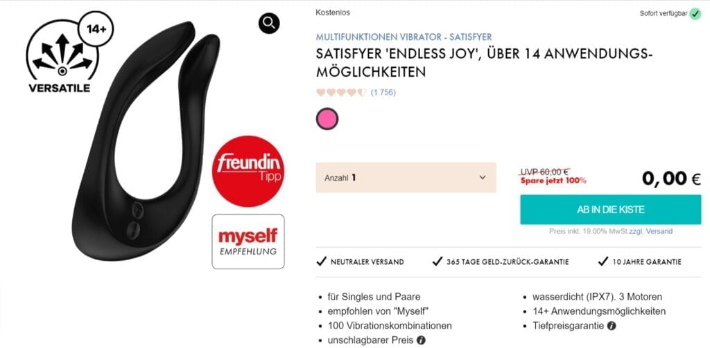 Satisfyer Endless Joy