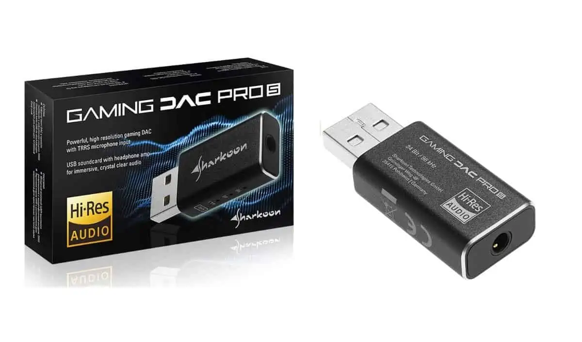 Sharkoon Gaming DAC Pro S V2 Sound-Adapter für 21,98 € [Prime] statt 33,97 €