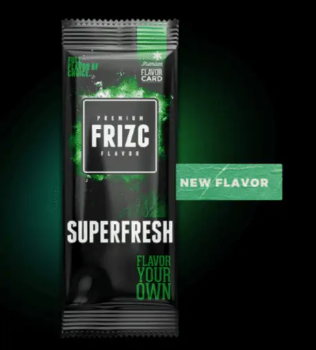 Gratis: Frizc Aromakarten zum verfeinern trockener Produkte wie Zucker, Tee, Kaffee