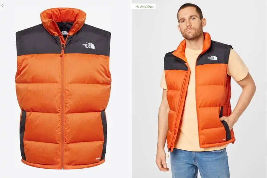 The North Face Diablo Daunen-Weste (Gr. M bis XXL) für 120,15 € inkl. Versand [statt 160,97 €]