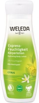 WELEDA Bio Citrus Express Feuchtigkeit Koerperlotion e1643745134179