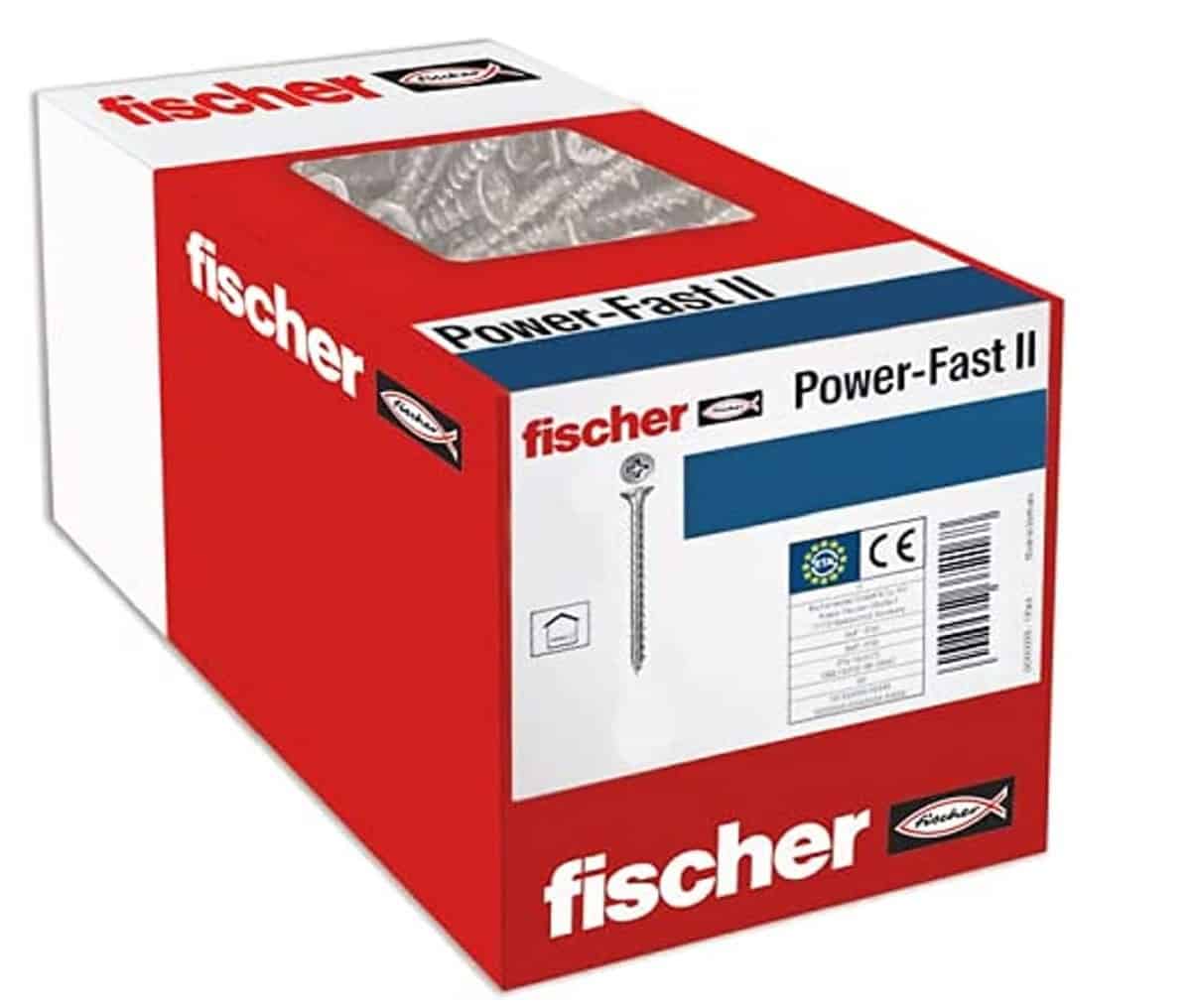 Fischer Powerfast Ii Czf X Spanplattenschraube Stk. Mit Vollgewinde Senkkopfschraube