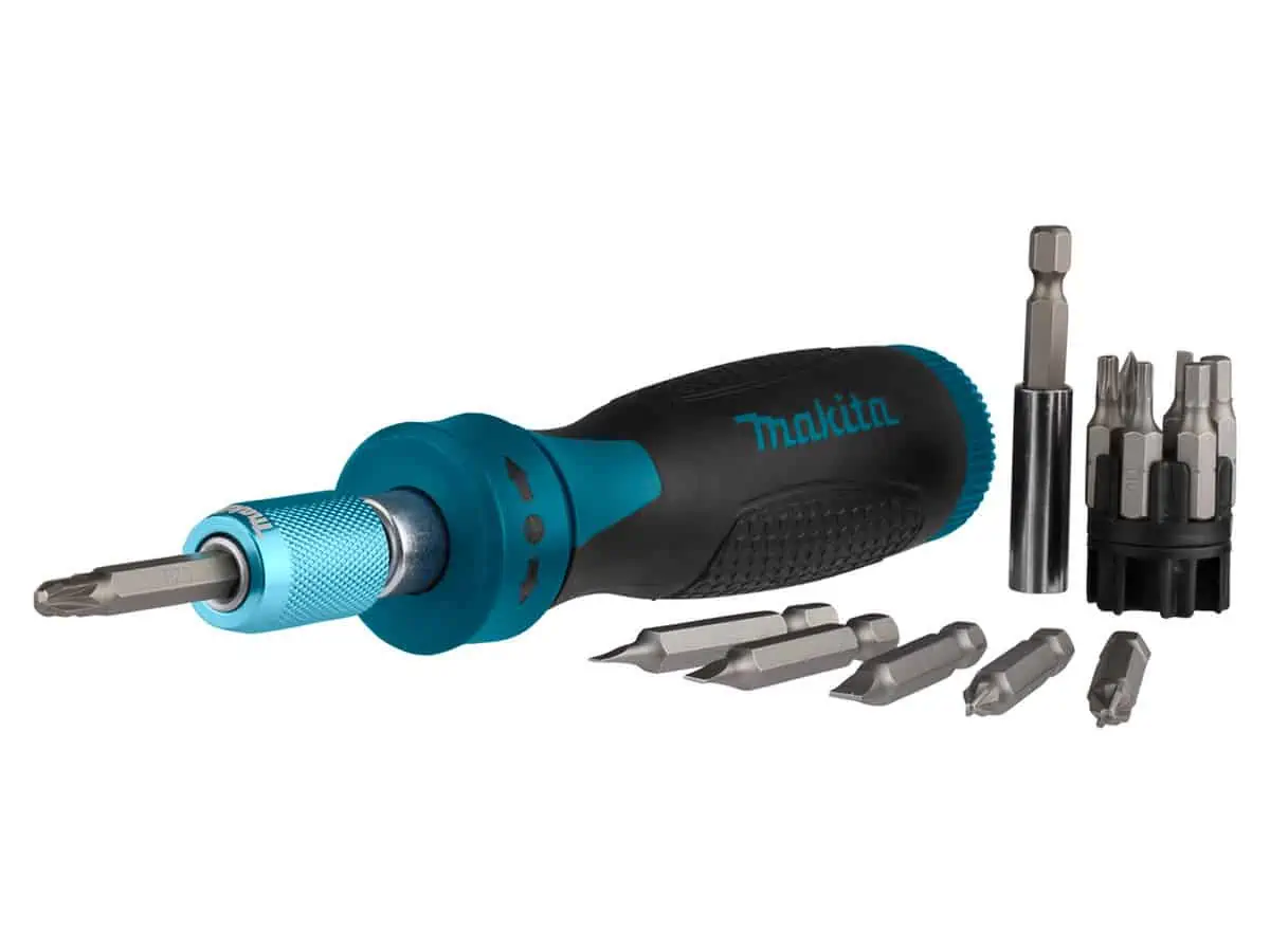 Makita Ratschenschraubendreher (13-tlg.) für 18,90 € inkl. Versand statt 26,92 €