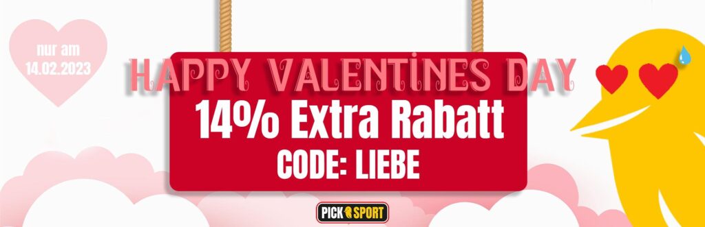 Picksport Valentinstag