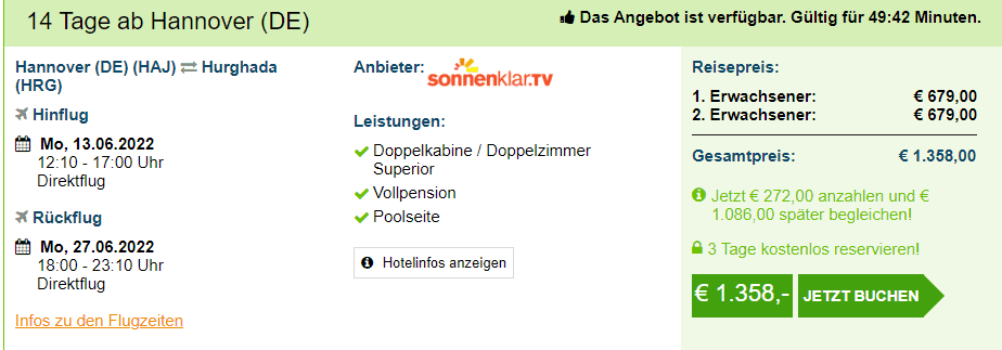 Sonnenklar.tv Reisen Und Lastminute Angebote Guenstig Buchen