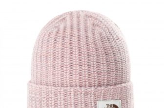 the north face women s salty bae beanie peach pink rose tan twilight mauve