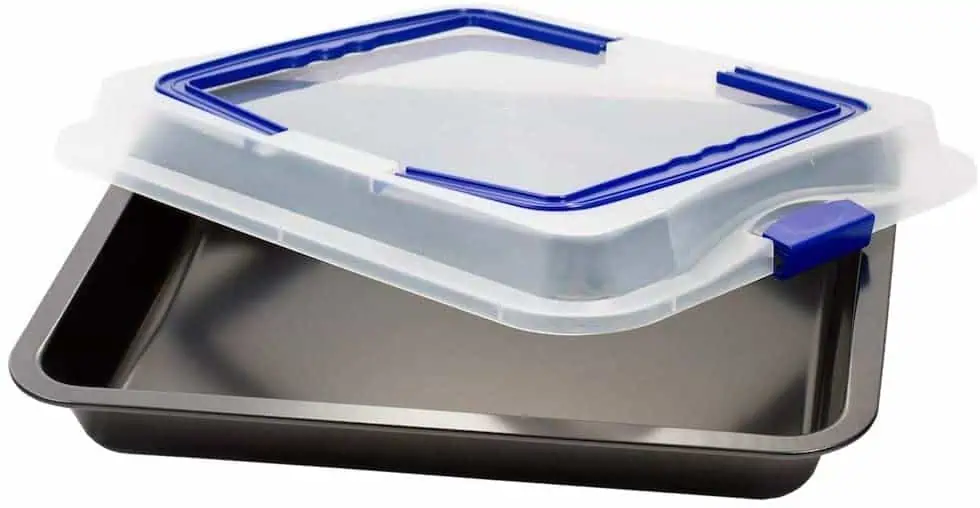 Axentia Auflaufform/Backform (40 x 32 x 5 cm) inkl. Transportdeckel für 9,99 € [Prime] statt 20,97 €