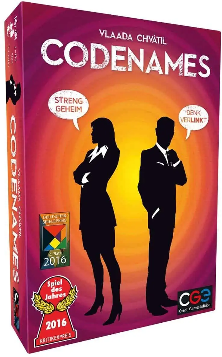 Heidelberger Spieleverlag CZ066 – Codenames – Czech Games Edition auf Deutsch für 11,77 € [Prime] statt 17,48 €