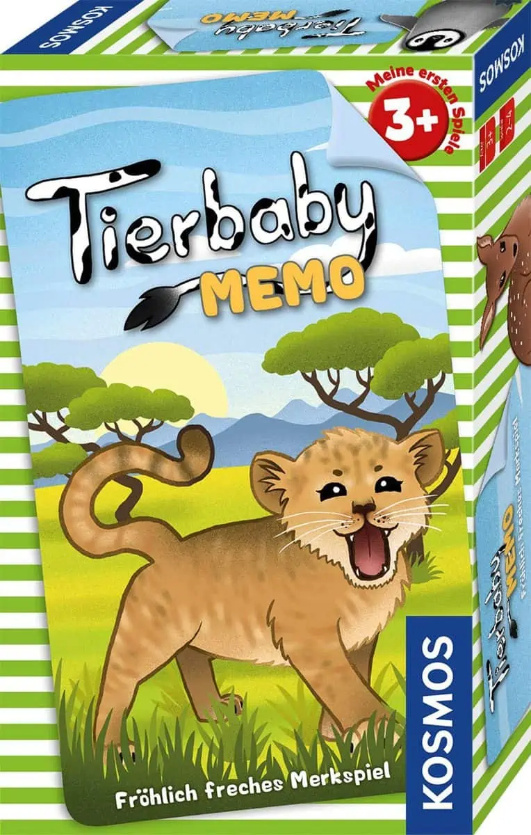 Kosmos Tierbaby-Memo fröhliches Merkspiel für 3,66 € [Prime] statt 8,72 €