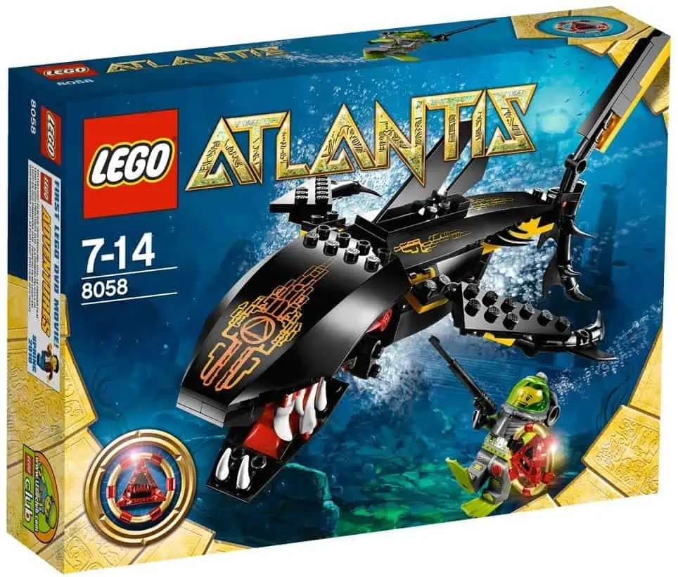 LEGO Atlantis Riesenhai (8058) für 54,94 € inkl. Versand statt 84,29 €