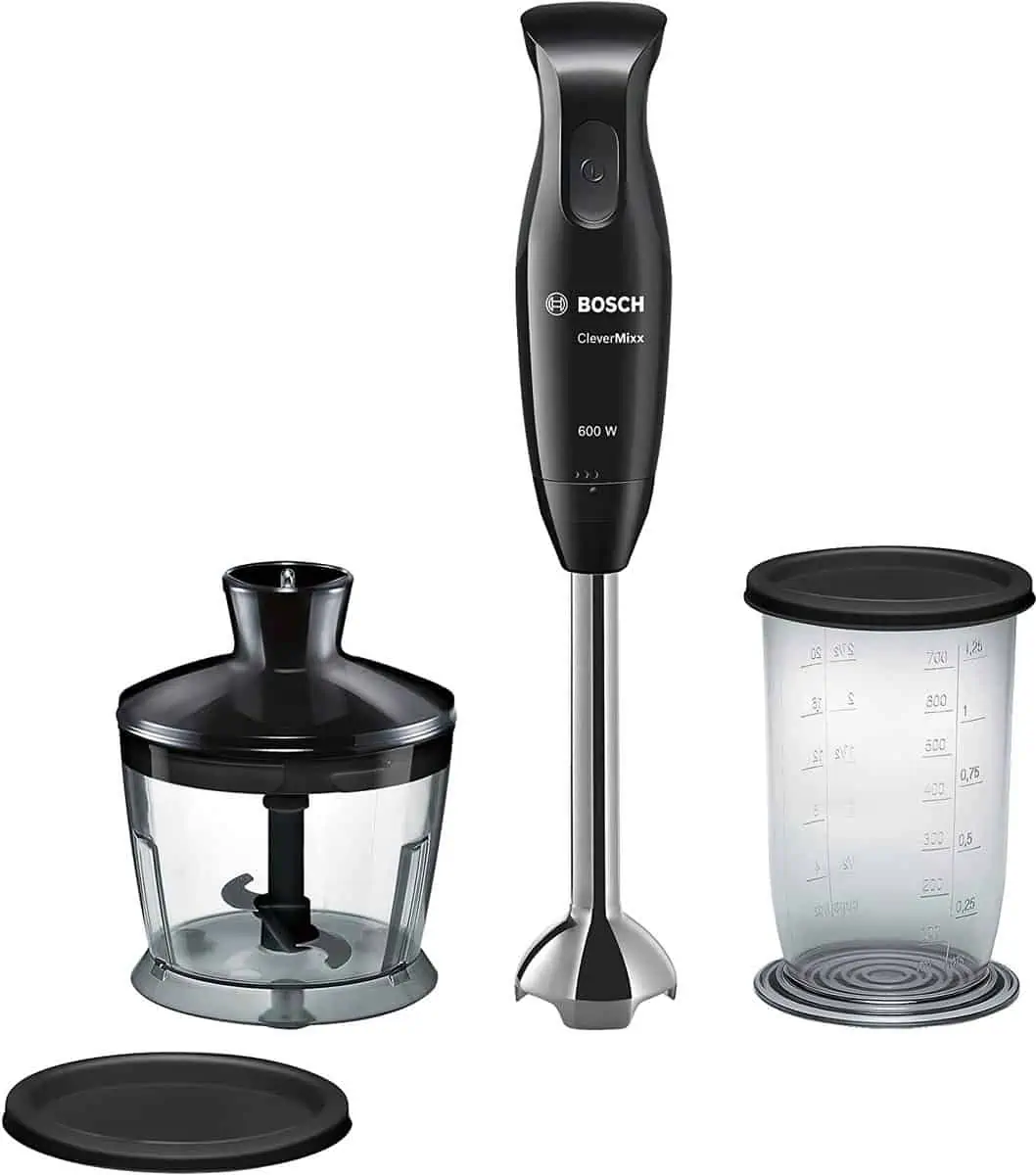 BOSCH Stabmixer, CleverMixx, 600 W, Schwarz MSM2610B für 28,72 € [Prime] statt 39,94 €