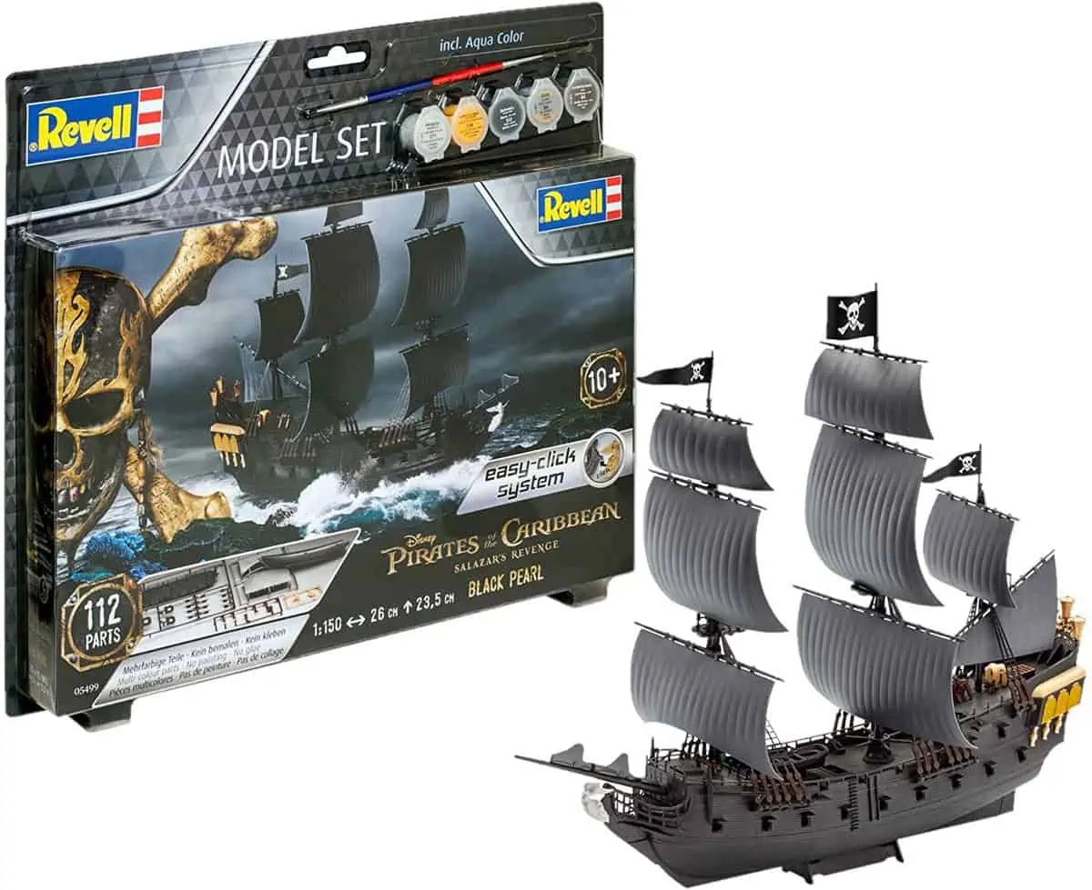 Fluch Der Karibik: Revell Piratenschiff Black Pearl im Maßstab 1:150 für 15,46 € [Prime] statt 20,41 €