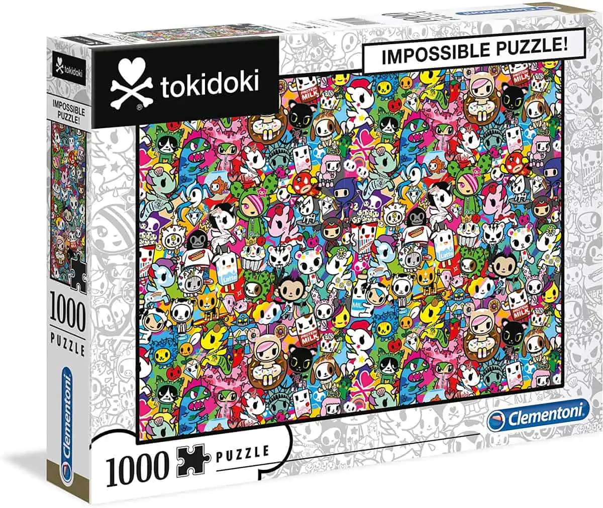 Clementoni 39555 Impossible Puzzle Tokidoki – Puzzle (1.000 Teile) für 7,84 € [Prime] statt 11,95 €