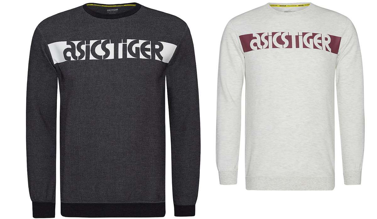 Asics Tiger Big Logo Herren Sweatshirt