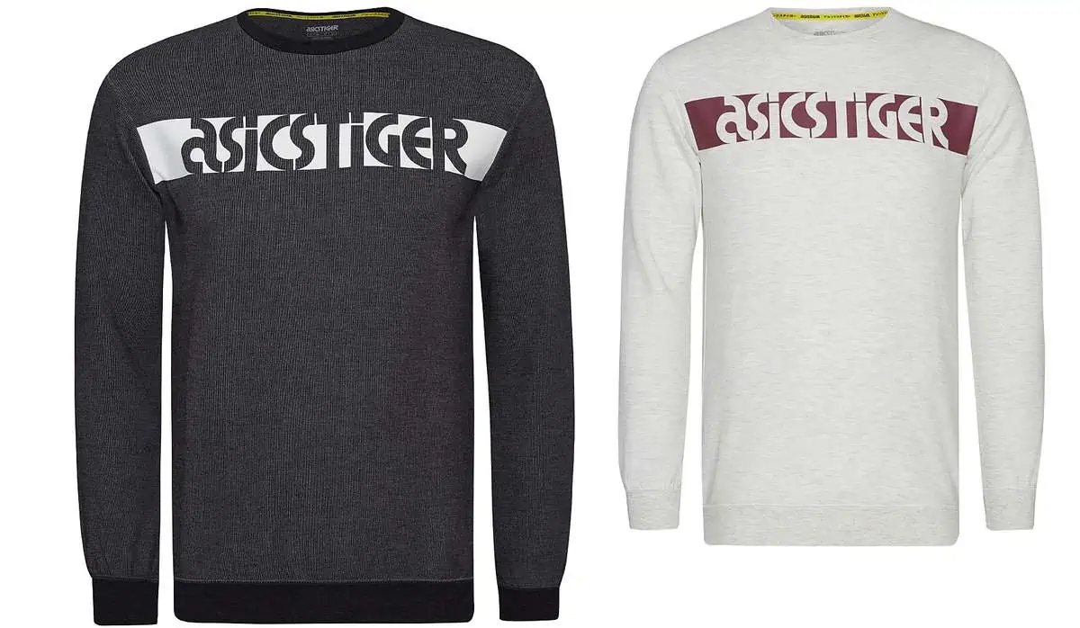 ASICS Herren Big Logo Sweatshirt in 2 Farben (Gr. XS bis XL) für 33,94 € inkl. Versand statt 63,90 €
