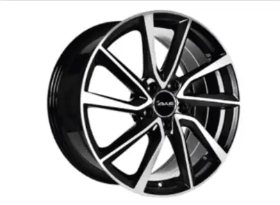 AVUS Racing AC-518 (7,5×17) Alufelge schwarz poliert für 35,03 € inkl. Versand
