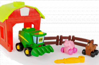 Bau dir deinen Corey Freund Traktor Spielzeug Schiebe Spielzeug Traktoren für Kleinkinder Interakt